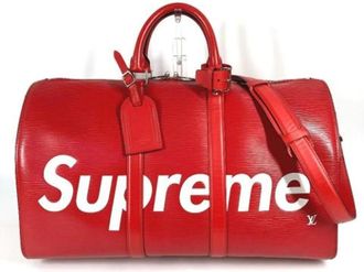 Louis Vuitton Borsa Boston Pre-owned - - Pre-owned - Uomo - Rosso - ONE SIZE