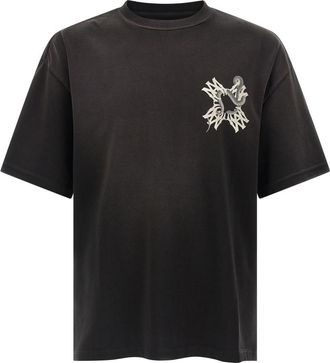 Amiri Black MA Quad Snake T-shirt