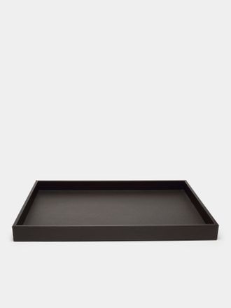 Cassigoli Minimal Leather Tray (23in/58cm)