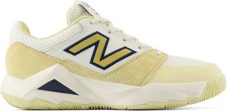 New Balance Mujer Coco Delray en Blanco/Amarillo, Talla 37.5