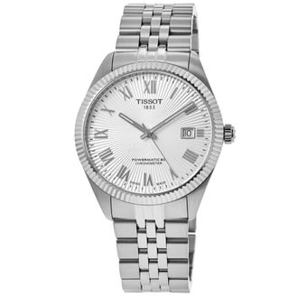 Tissot Ballade Automatic Silver Dial Stainless Steel Mens Watch T156.408.11.033.00