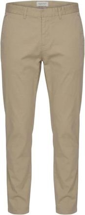 GANT Slim Sports Chinos - Heren - Chinos - Beige - W38 L34 - Katoen - Broeken
