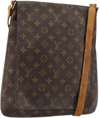 Louis Vuitton Pre-owned Cross Body Bags, female, Brown, Size: ONE SIZE Pre-owned Vintage Cross Body Bag
