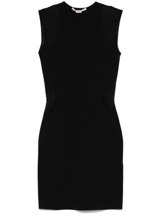 Stella McCartney Miracle mini dress - women - Polyester/Cotton/Viscose/Polyamide - S - Black