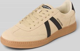 Jack & Jones Jack & Jones Sneaker mit Logo-Pr&auml;gung Modell Kirk in Taupe, Gr&ouml;&szlig;e 40