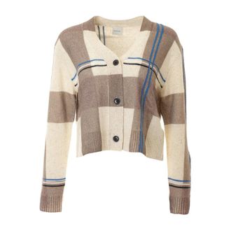 Paul Smith Cardigans, female, Multicolor, XL, Check Cardigan