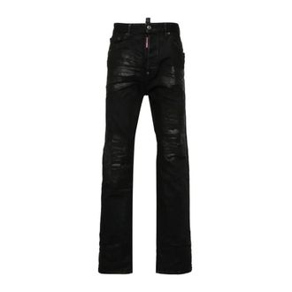 Dsquared2 Hombre, Pantalones, Negro, Talla: L