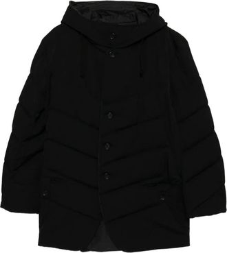 Yohji Yamamoto puffer jacket - Black