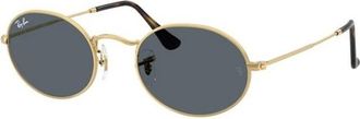 Ray-Ban Sunglasses, unisex, Yellow, 51 MM, Oval Rb3547N
