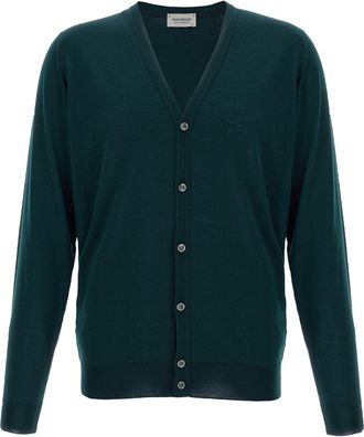 John Smedley Petworth Maglioni Verde-Uomo
