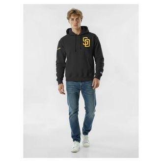 Champion Mens Champion Black San Diego Padres Reverse Weave Chenille Hoodie at Nordstrom, Size Large