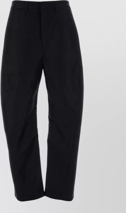 Christophe Lemaire cotton wide-leg tailored trousers