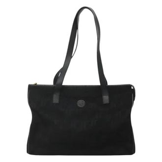Fendi Pre-owned Canvas fendi-bags - Dames - Pre-owned - Zwart - Maat: ONE Size Leer