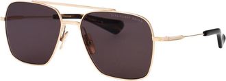 Dita Eyewear Flight-Seven Zonnebril voor Ultieme Stijl - unisex - Zonnebrillen - Geel - 57 MM - Accessoires