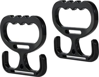 Generic Grocery Lifter - Hand-Held Carrier Clip | Reusable Tote Handle Accessory | Management Tool Heavy-Duty Hook Load Carrier Multi-Purpose Strap Organizer 