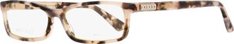 Jimmy Choo London JC283 Acetate Rectangular Eyeglasses - Pink