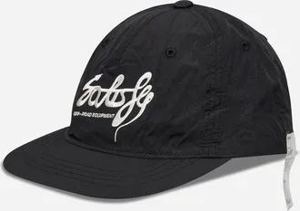 SATISFY FliteSilk 5-Panel Pinch Cap Matte Black