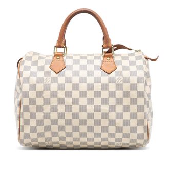 Louis Vuitton Tweedehands Damier Azur Speedy 30