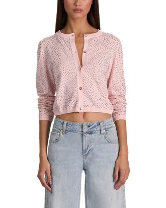 Alice & Olivia Alice + Olivia Carson Embellished Cardigan
