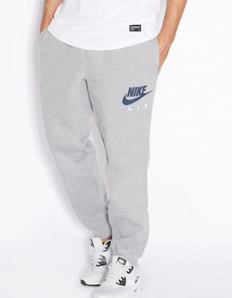 Nike Mens Nike Air Fleece AW77 Jogpant Grey - Size: 35/34/32
