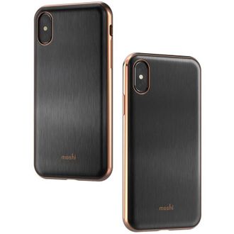 Moshi Iglaze - Funda Ultradelgada A Presi&oacute;n Para Iphone Xs / X - Armor Black