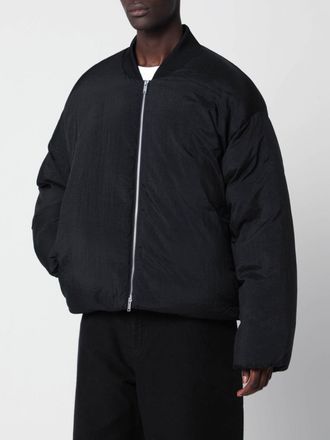 STUDIO NICHOLSON Oversized Padded Nylon Bomber Jacket