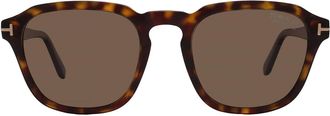 Tom Ford Avery Polarized Brown Square Mens Sunglasses FT0931 52H 52