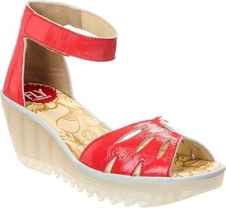 FLY London Fly London Patent Wedge Sandal