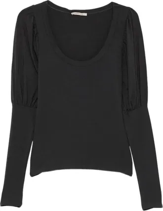 Paloma Wool Xdsa 02 Dooda Top - Dames - Longsleeves - Zwart - S - Tops