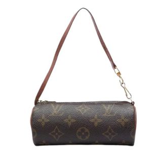 Louis Vuitton Pre-owned Papillon Pochette - Dames - Pre-owned - Bruin - Maat: ONE Size