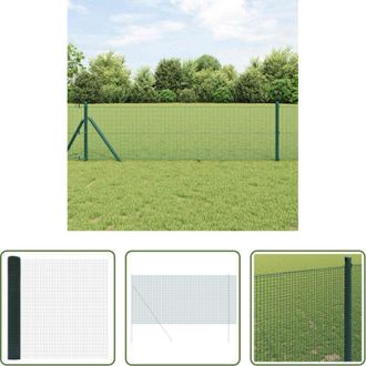 vidaXL Recinzione esterna - Recinzione in Rete Saldato Verde 1.2 x 25 m