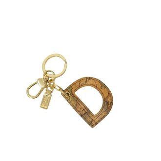 Alviero Martini 1A Classe Letter D Sleutelhanger - Dames - Sleutelhangers & Tashangers - Beige - ONE Size - Katoen - Accessoires