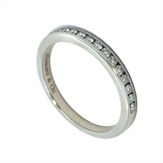 Tiffany & Co. Platinum Platinum 950 Band Ring (Pre-Owned)