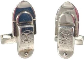 Louis Vuitton Pre-owned Accessories, male, Gray, Size: ONE SIZE Pre-owned Vintage Cufflinks