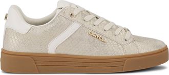 Carvela Womens Daze Gum Sneakers - Gold - Size UK 3
