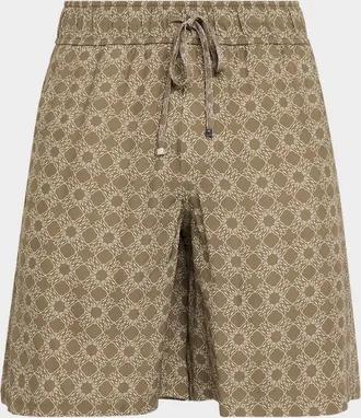 Amiri Men & apos;s Ma Quad Twill Pull-On Shorts