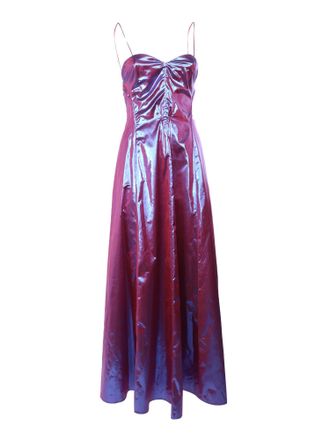 Forte_Forte Forte_Forte Long Metallic Dress