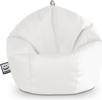 Happers Happers - Puff Pelota Polipiel Indoor Blanco