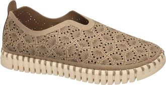 Ilse Jacobsen Schoenen, Dames, Beige, 38 EU, Leer, Tulip Flat