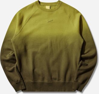 Nike Men s NOCTA Fleece Crewneck Sweatshirt Medium Olive / Moss