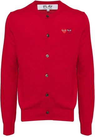 Comme Des Gar&ccedil;ons Truien & Vesten, Dames, Rood, XS, Play Sweaters