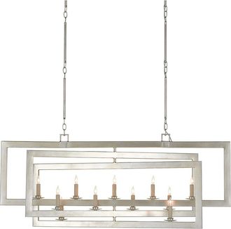 Currey & Company Middleton Rectangular Chandelier
