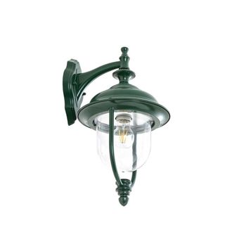 Lindby L&aacute;mpara de pared exterior de aluminio verde
