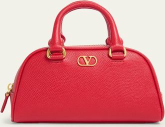 Valentino Garavani Dome Mini Leather Top-Handle Bag