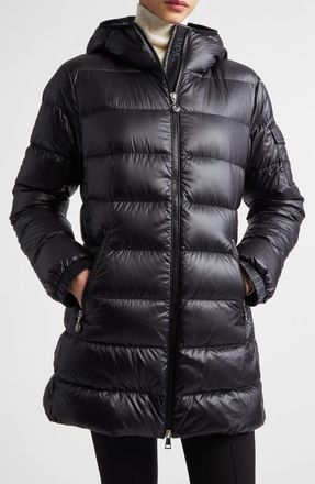 Moncler Glements Down Parka in Black at Nordstrom, Size 00