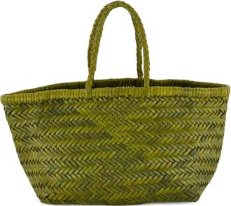Dragon Diffusion Borsa tote spigata - Verde