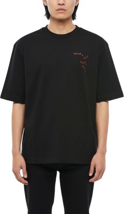 Dsquared2 Black Loose Logo T-Shirt