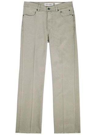 Our Legacy Carlson Cut Bootcut Woven Trousers - Grey - 30 (W30 / S)