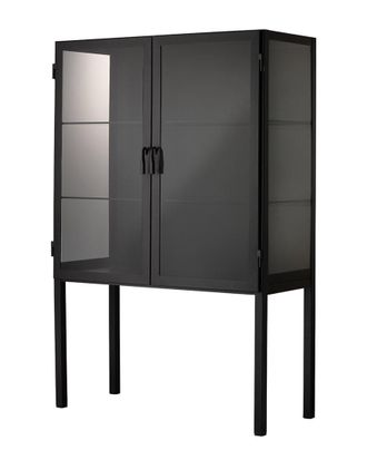 Jamie Young Co. Chauncey Wide Curio Bar Cabinet