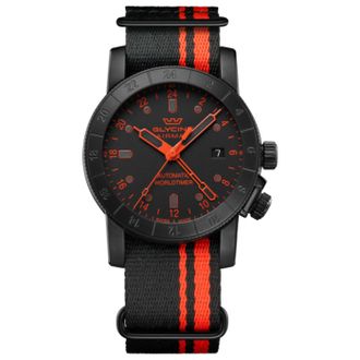 Glycine Airman Contemporary GMT Mens Watch